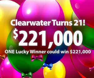 clearwater river casino promotions