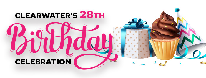 Clearwater’s 28th Birthday Celebration Promotion at Clearwater Casino Resort