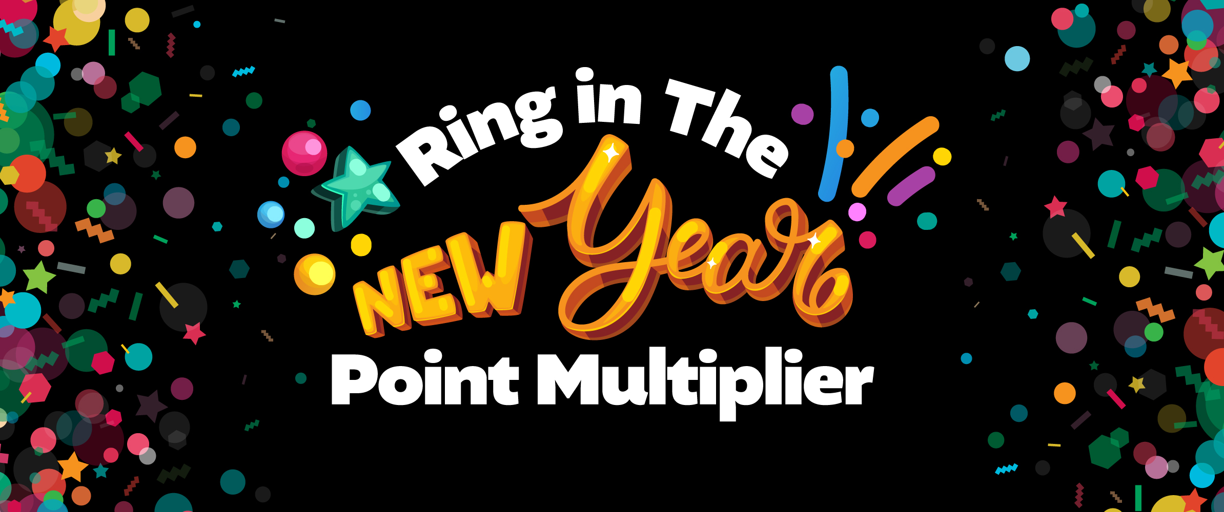 Ring In The New Year's Point Multiplier