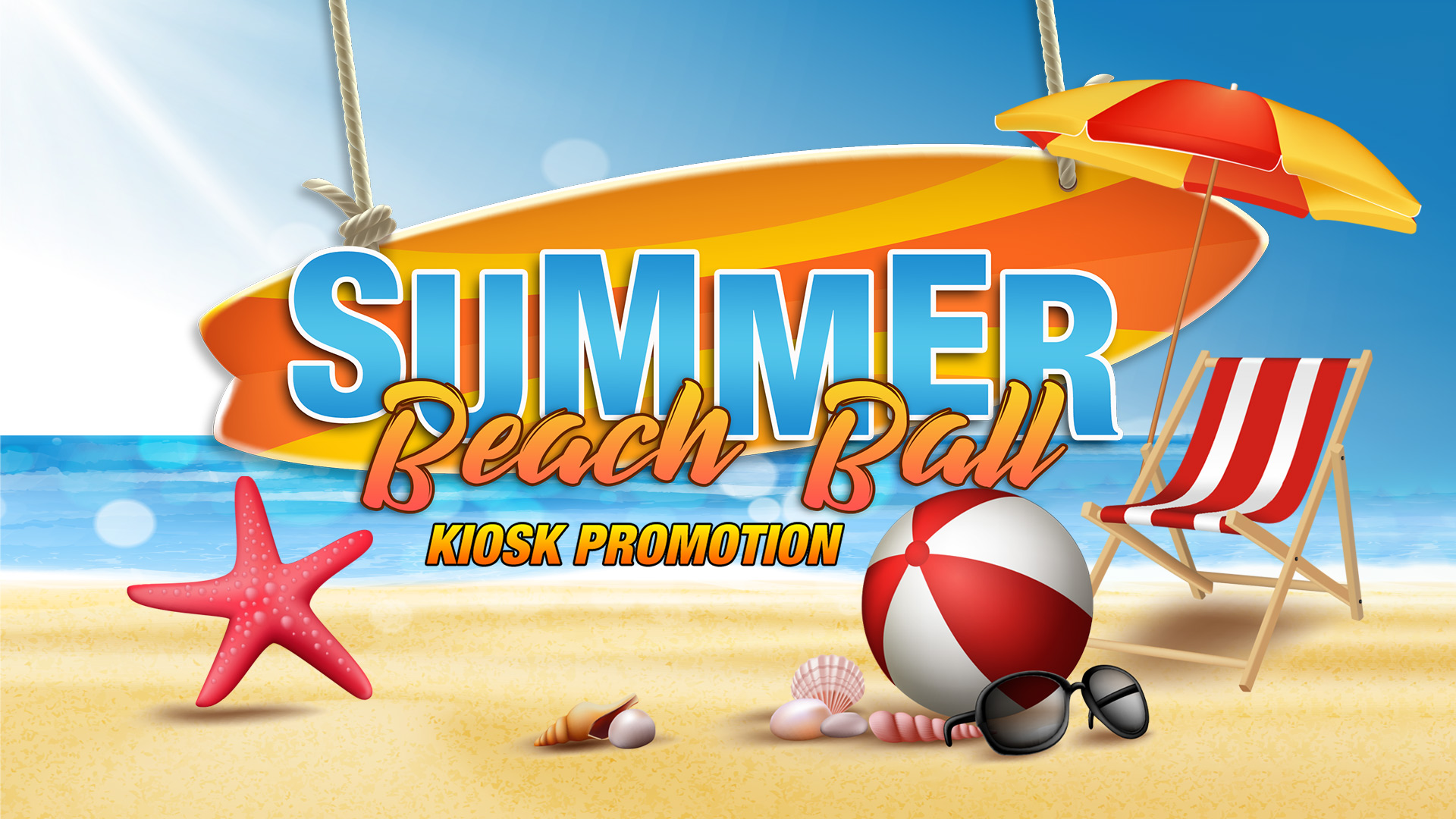 SUMMER BEACH BALL – KIOSK PROMOTION