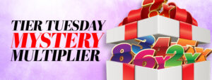 September Tier Tuesday Mystery Multiplier Promo at Clearwater Casino Resort